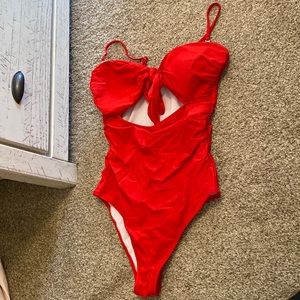 Red one piece